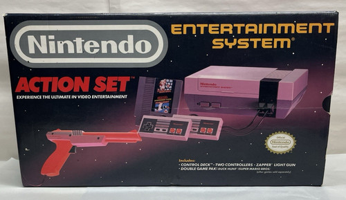 Nintendo nes action set - nes,